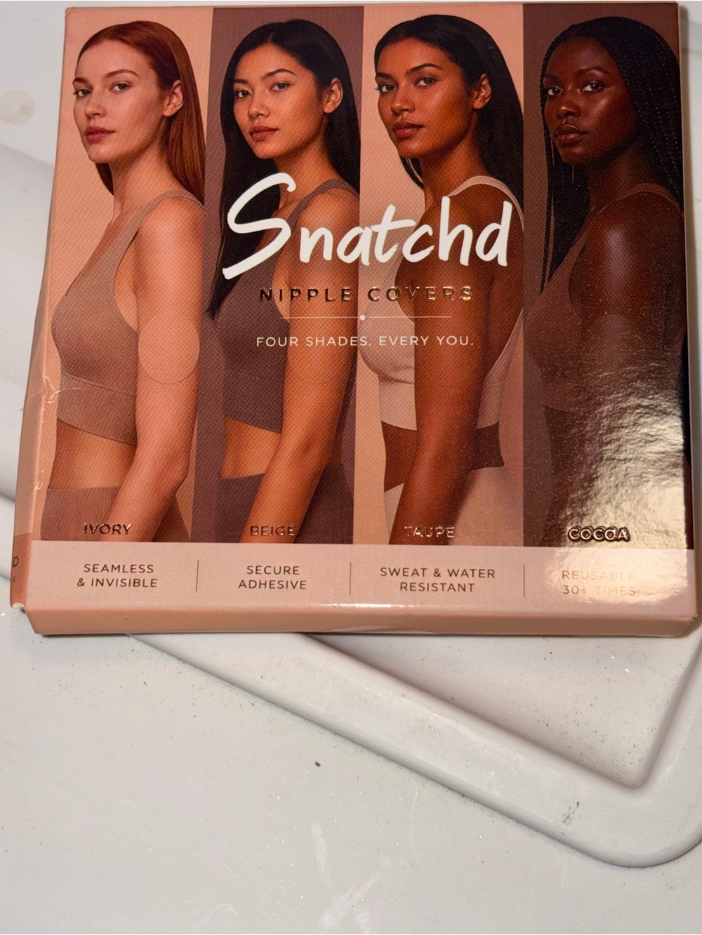 Nipple Covers - Beige & Cocoa Shades - Multi-Pack